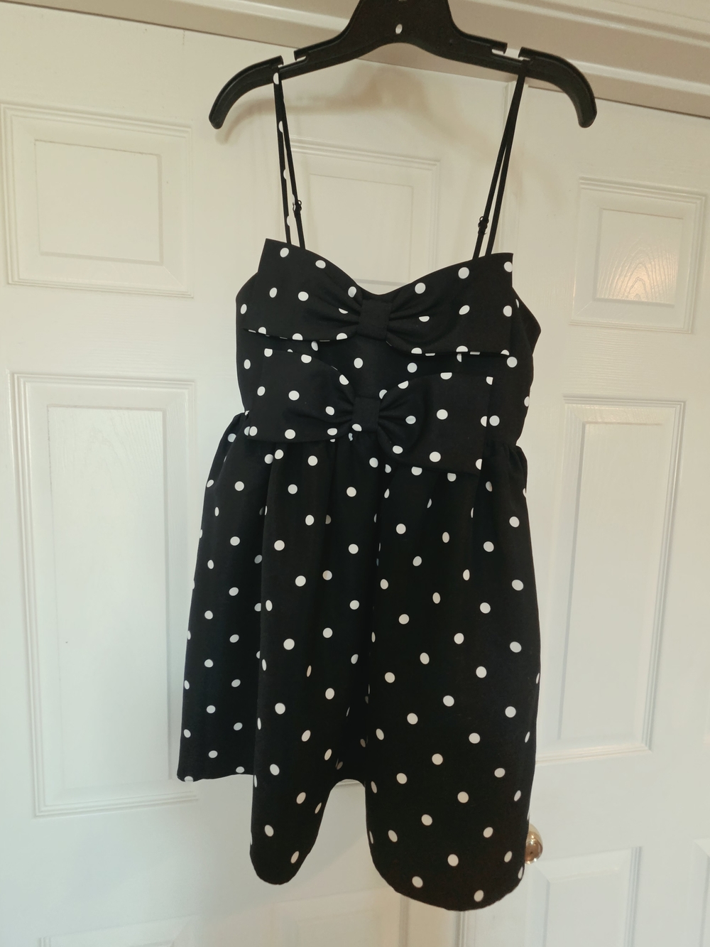 Sachin + Babi Black and White Polka Dot Mini Dress